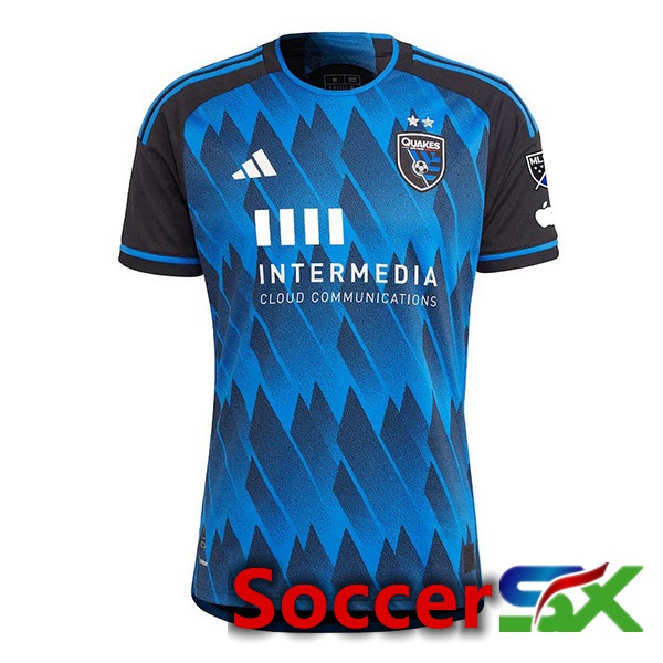 San Jose Earthquakes Soccer Jersey Home Blue 2024/2025