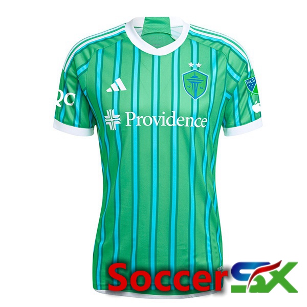 Seattle Sounders FC Soccer Jersey Home Green 2024/2025