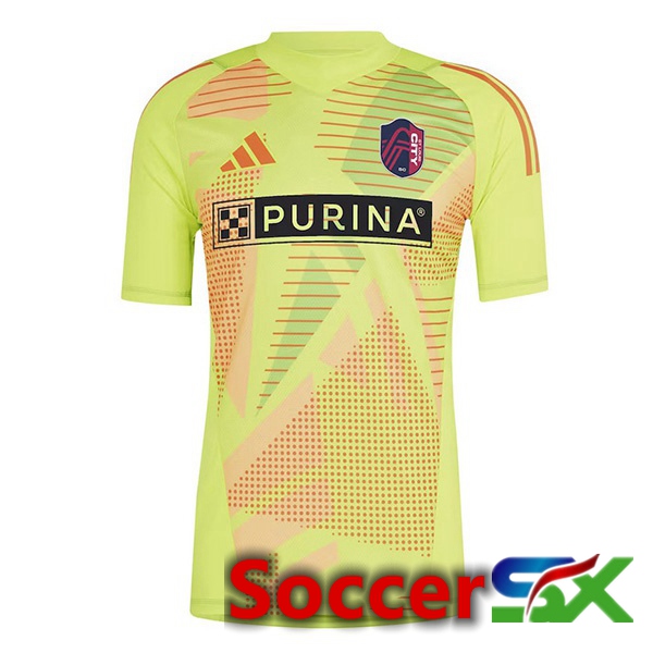 St.Louis City FC Goalkeeper Soccer Jersey Yellow 2024/2025