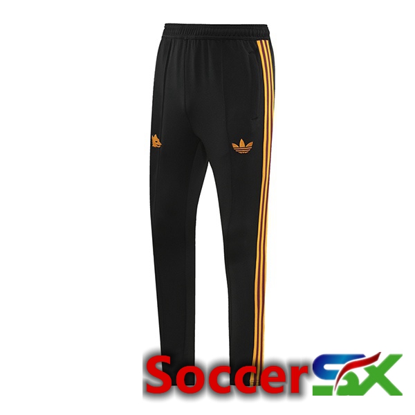 AS Roma Training Pants Black 2024/2025