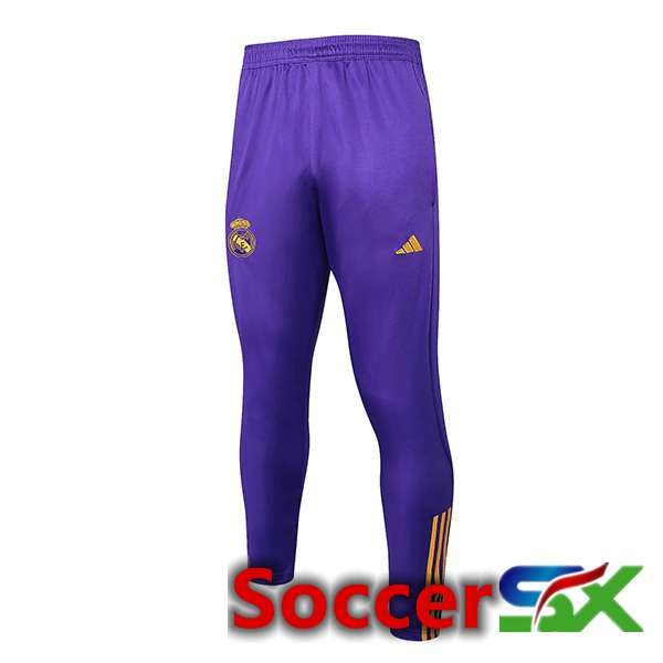 Real Madrid Training Pants Purple 2024/2025