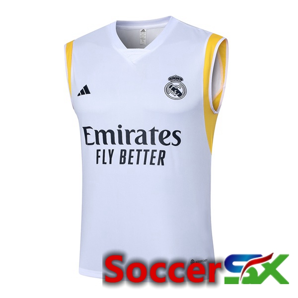 Real Madrid Soccer vest White 2024/2025