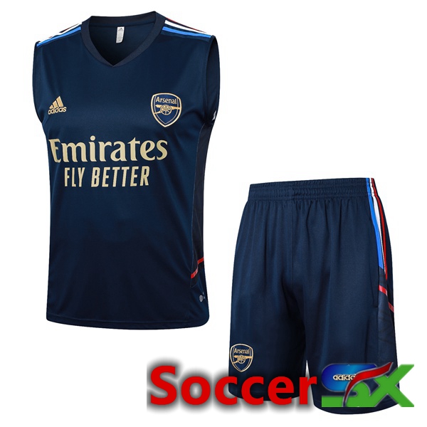 Arsenal Soccer vest + Shorts Blue Royal 2024/2025