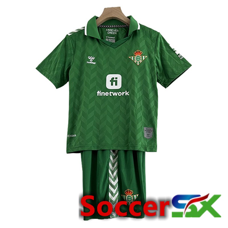 Real Betis Kids Soccer Jersey Away 2023/2024