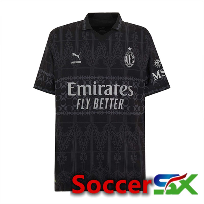 AC Milan Soccer Jersey Fourth Black 2023/2024