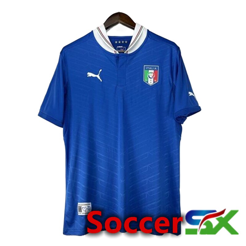 Italy Retro Soccer Jersey Home 2012/2013