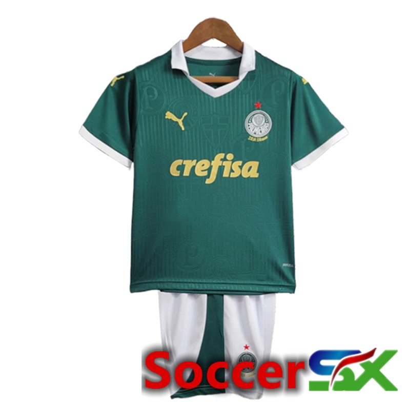 Palmeiras Kids Soccer Jersey Home 2024/2025