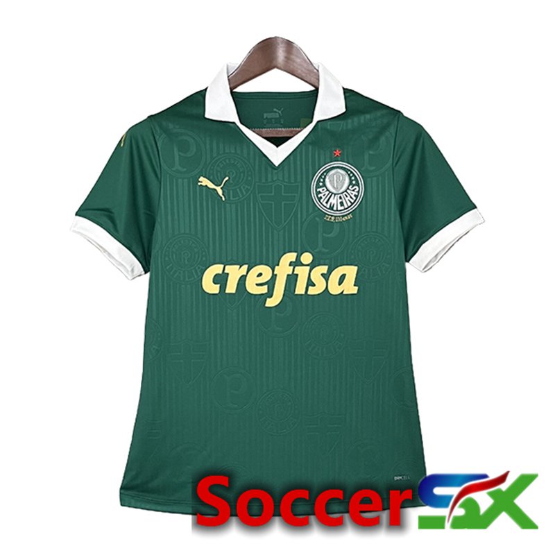 Palmeiras Womens Soccer Jersey Home 2024/2025