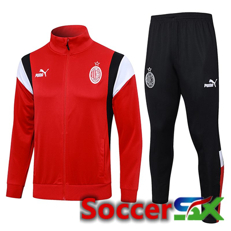 AC Milan Training Jacket Suit Red 2023/2024