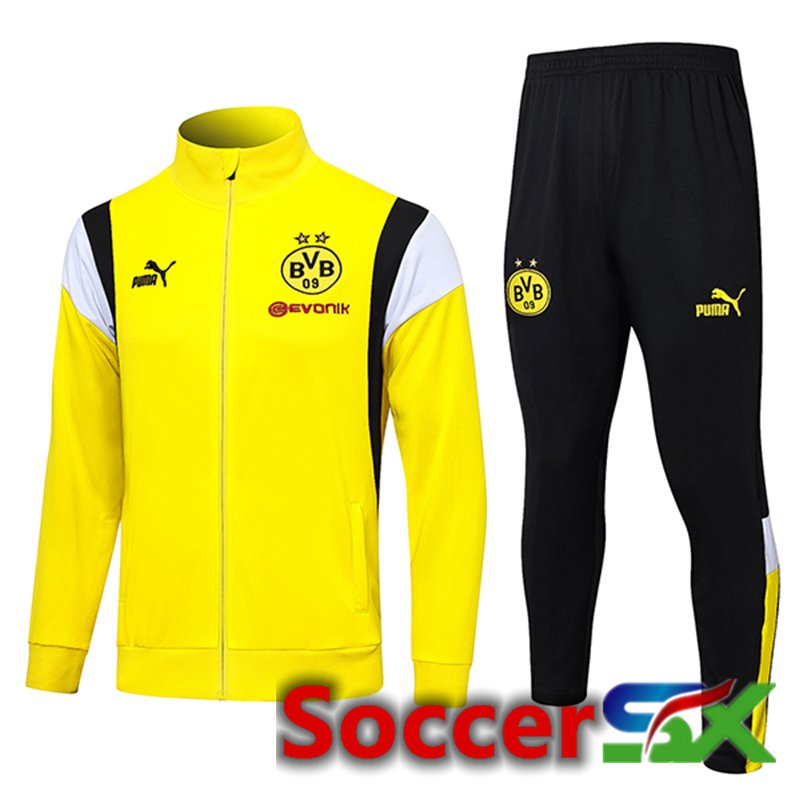 Dortmund Training Jacket Suit Yellow 2023/2024