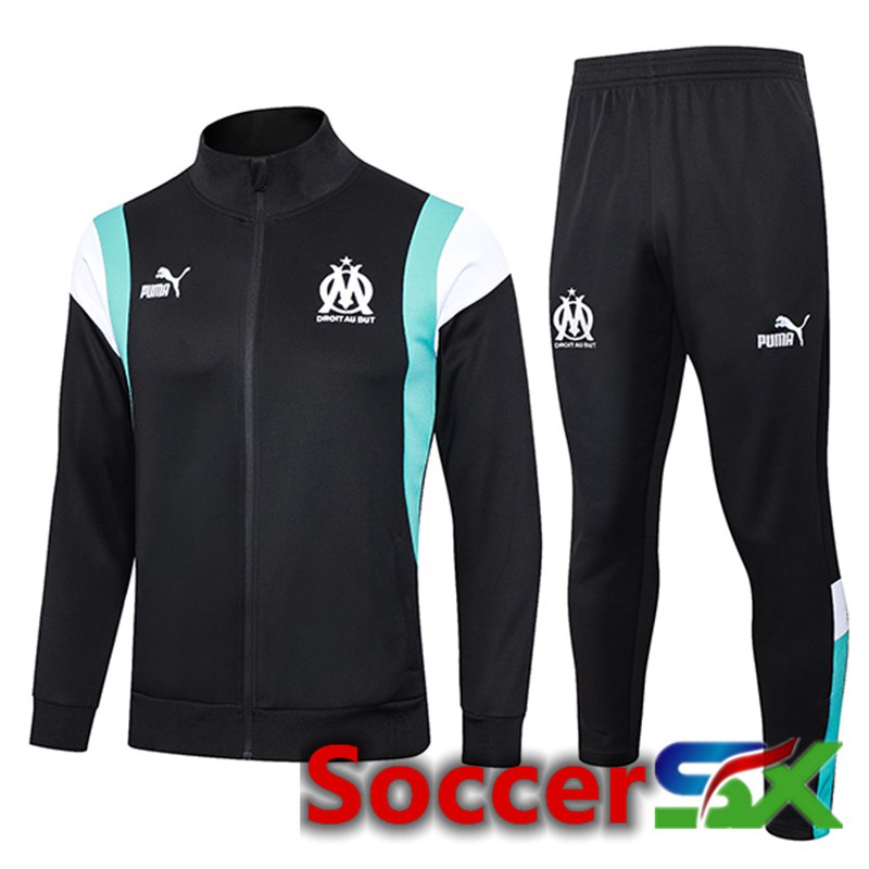 Marseille Training Jacket Suit Black 2023/2024