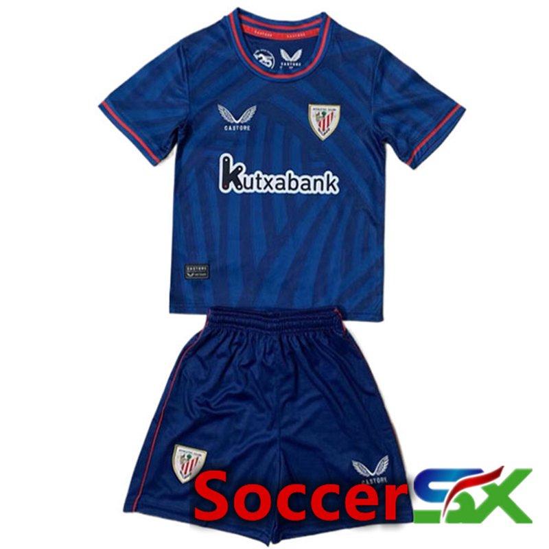Athletic Bilbao Kids Soccer Jersey 120e anniversaire