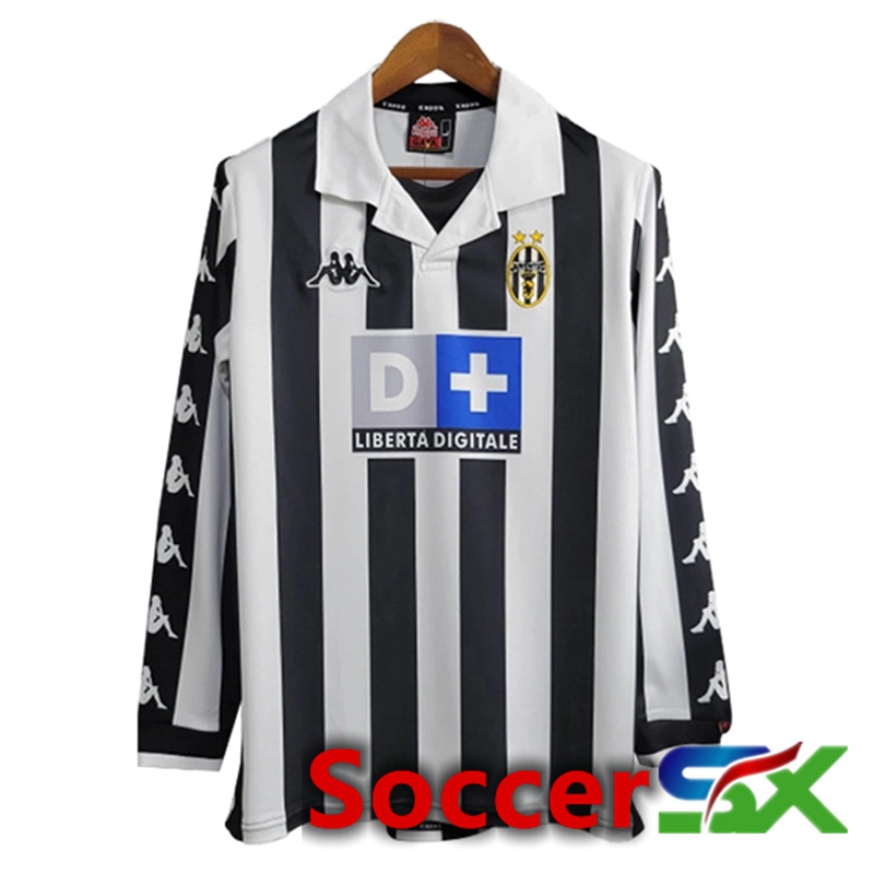 Juventus Retro Soccer Jersey Home Long sleeve 1999/2000