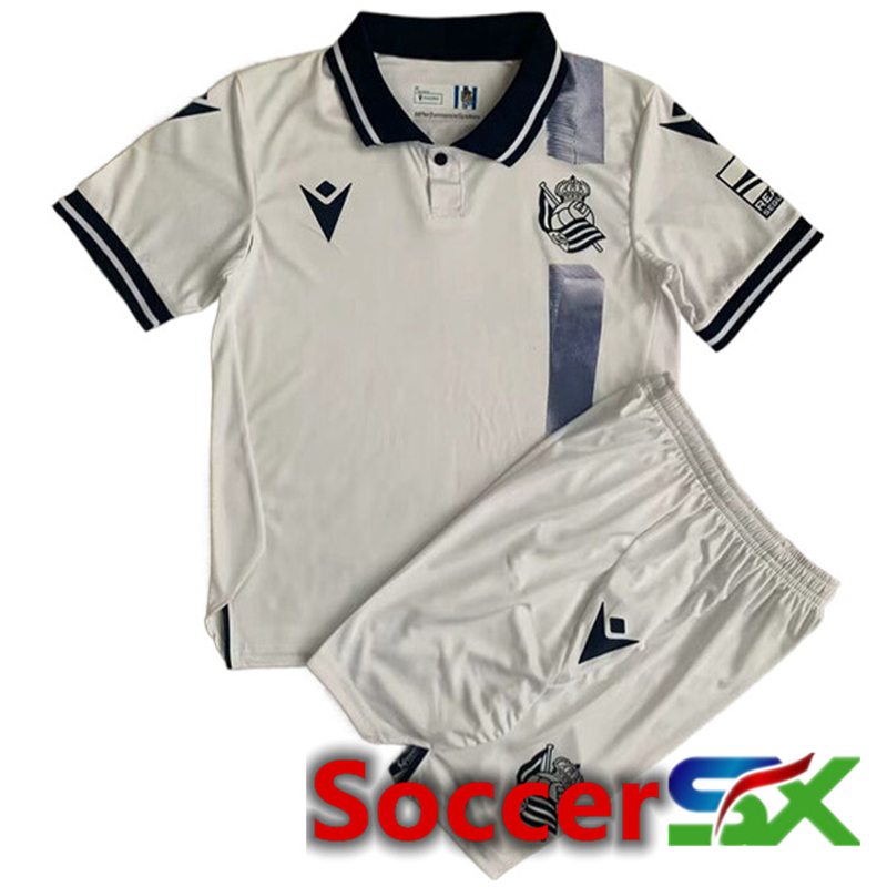 Real Sociedad Kids Soccer Jersey Third 2023/2024