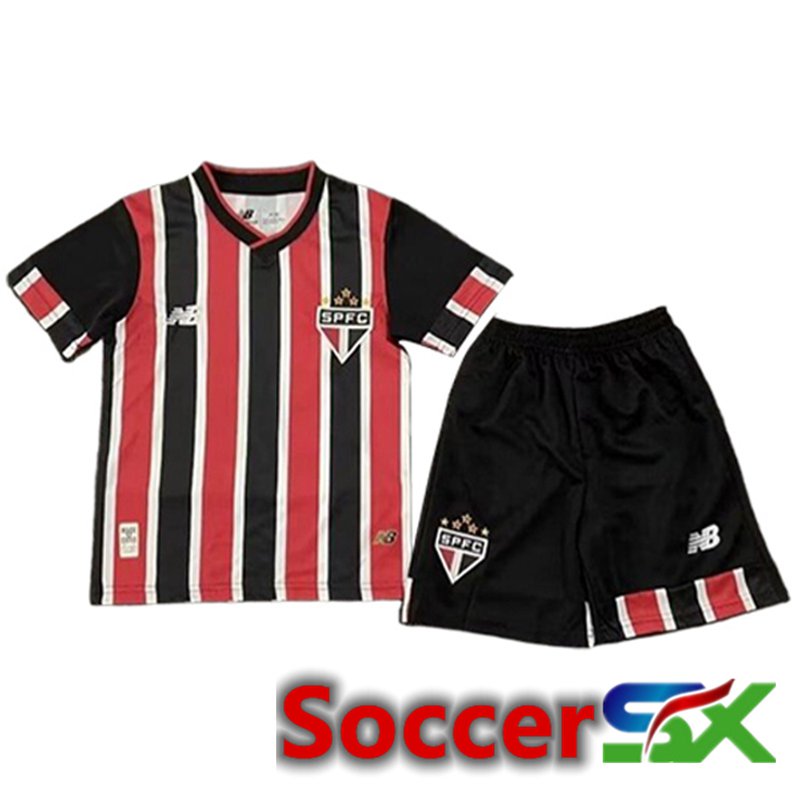 Sao Paulo FC Kids Soccer Jersey Away 2024/2025
