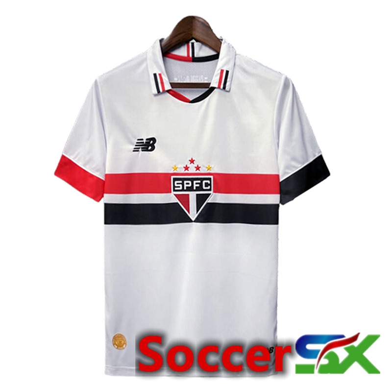 Sao Paulo FC Soccer Jersey Home 2024/2025