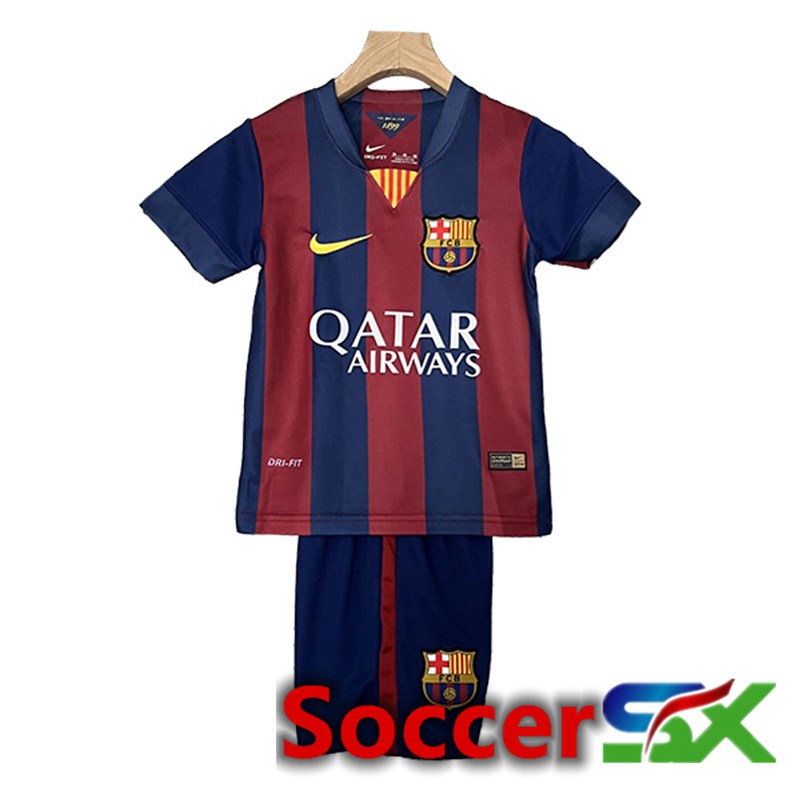 FC Barcelona Retro Kids Soccer Jersey Home 2014/2015