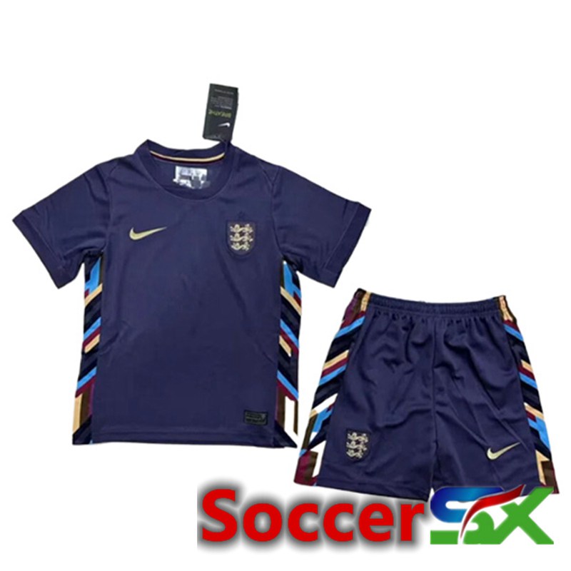 England Kids Soccer Jersey Away 2024/2025