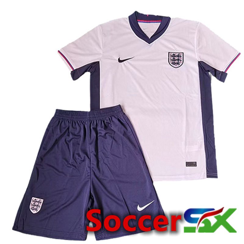 England Kids Soccer Jersey Home 2024/2025