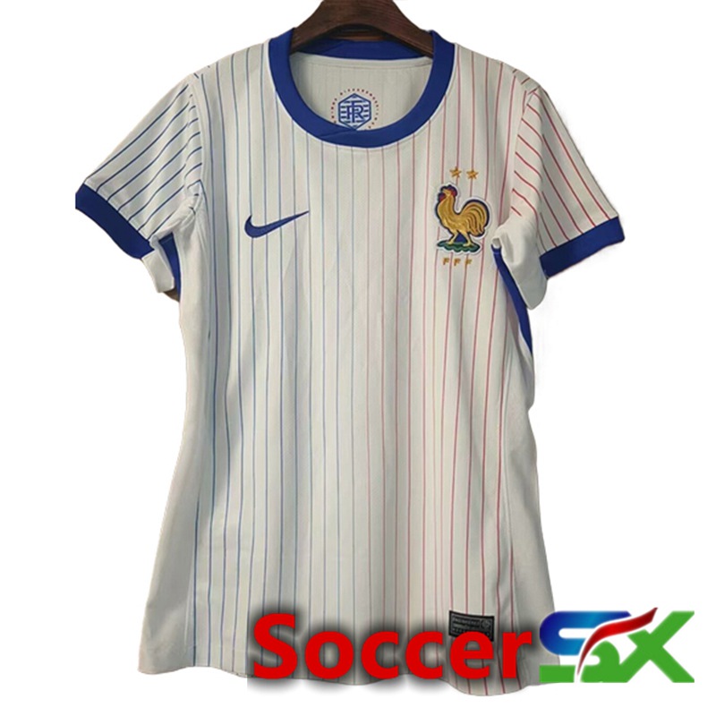 France Womens Soccer Jersey Away 2024/2025