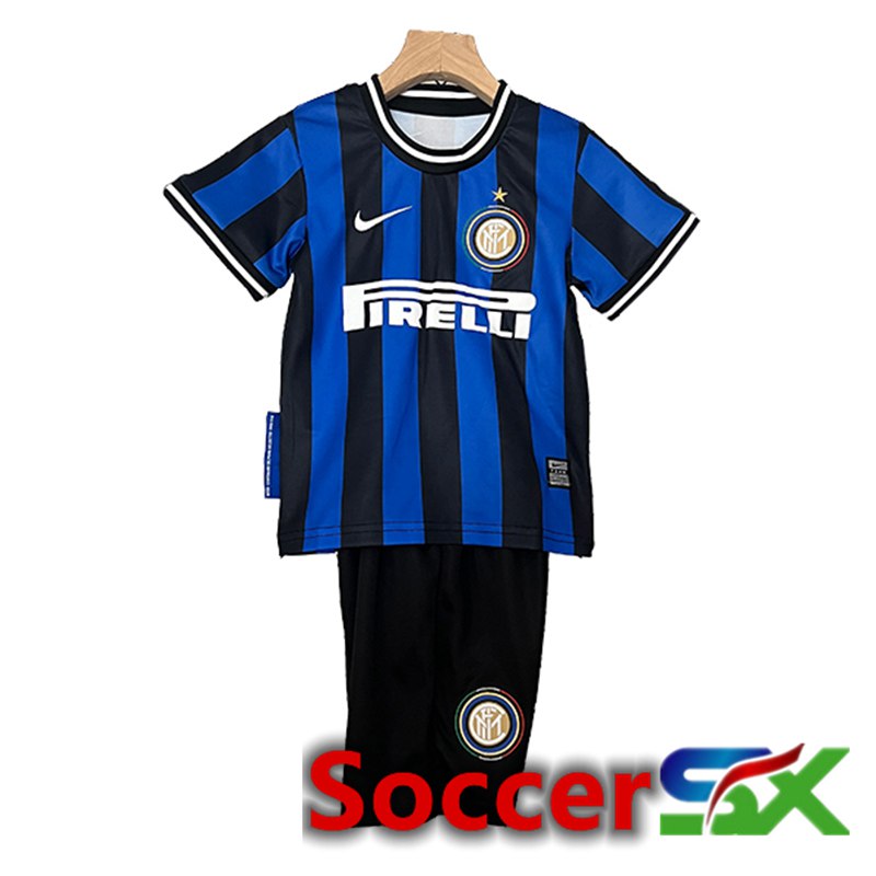 Inter Milan Retro Kids Soccer Jersey Home 2009/2010
