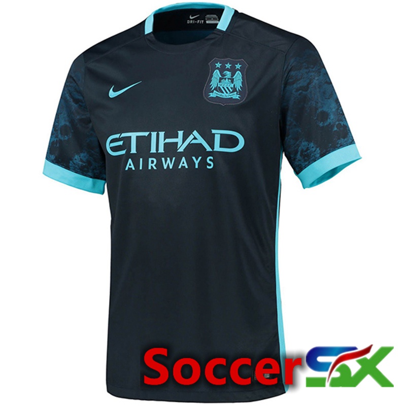 Manchester City Retro Soccer Jersey Away 2015/2016