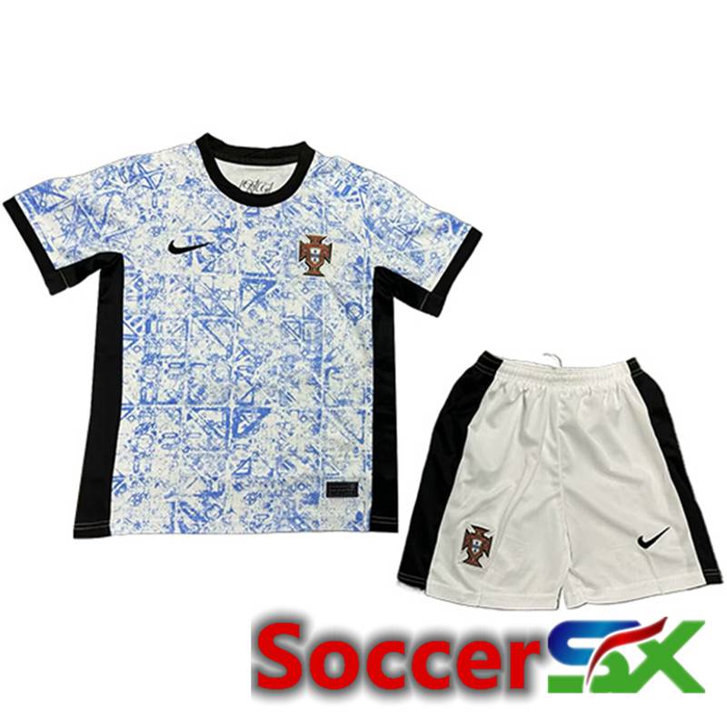 Portugal Kids Soccer Jersey Away 2024/2025