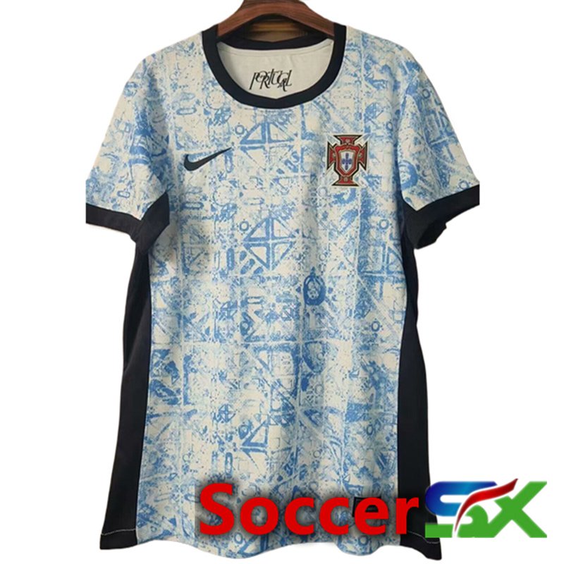 Portugal Womens Soccer Jersey Away 2024/2025