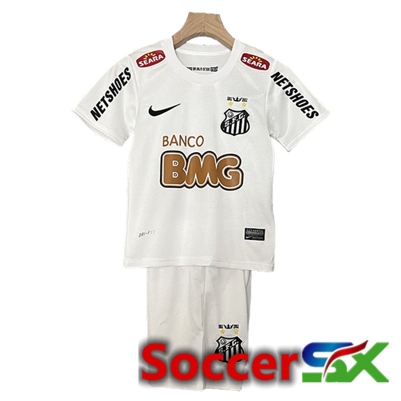 Santos Retro Kids Soccer Jersey Home 2011/2012