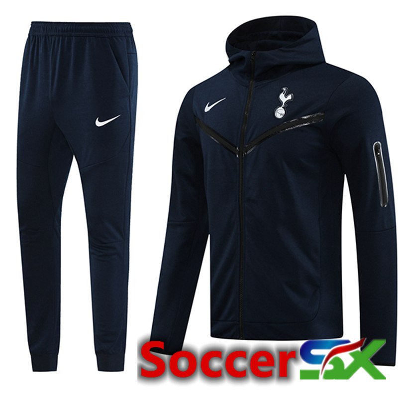 Tottenham Hotspur Training Tracksuit Hoodie Windbreaker Black 2024/2025