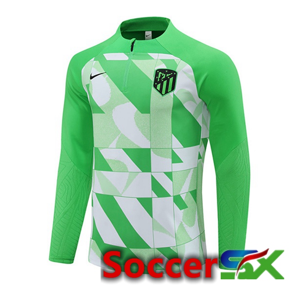 Atletico Madrid Training Sweatshirt Green 2024/2025
