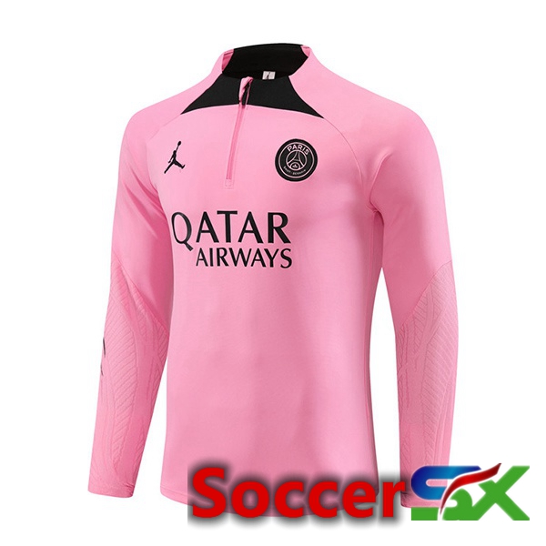 JORDAN Paris PSG Training Sweatshirt Pink 2024/2025