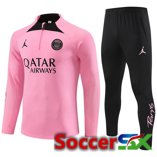 JORDAN Paris PSG Training Tracksuit Suit Pink 2024/2025