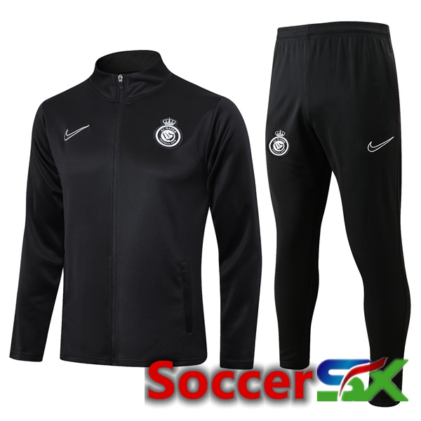 Al-Nassr FC Training Jacket Suit Black 2024/2025