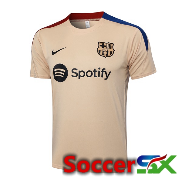 FC Barcelona Training T Shirt Yellow 2024/2025