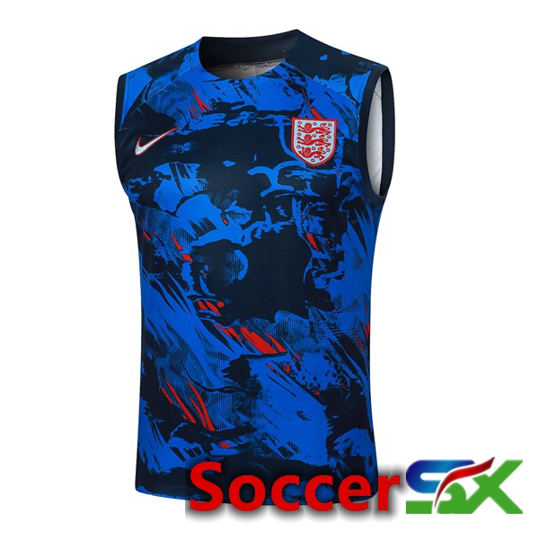 England Soccer vest Blue 2024/2025