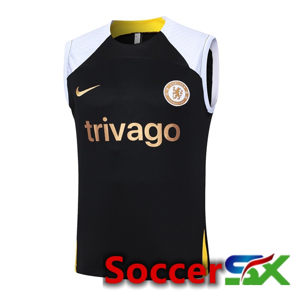 FC Chelsea Soccer vest Black White 2024/2025