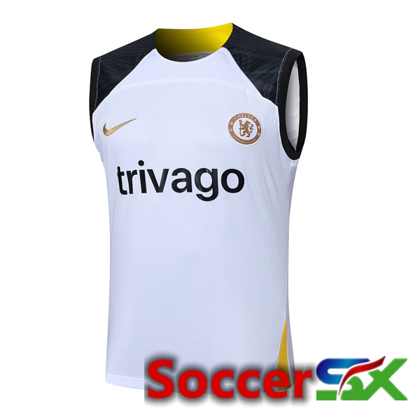 Paris PSG Soccer vest White 2024/2025