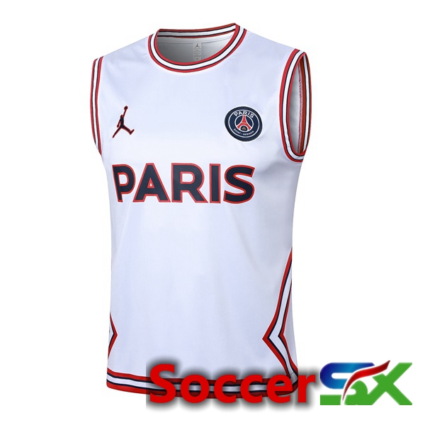 Paris PSG Soccer vest White 2024/2025