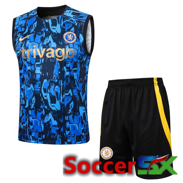 FC Chelsea Soccer vest + Shorts Blue 2024/2025