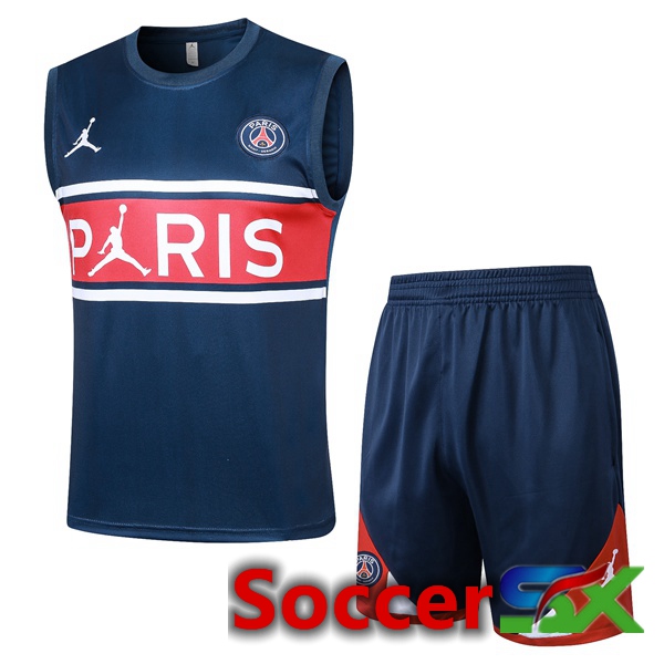 Paris PSG Soccer vest + Shorts Blue Royal 2024/2025