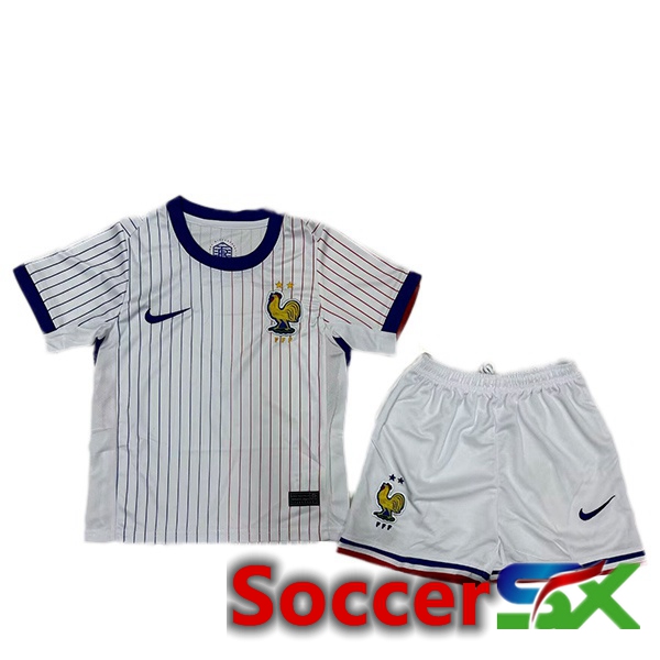 France Kids Away White Version Fuite UEFA Euro 2024