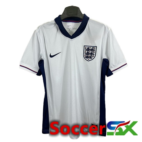 England Soccer Jersey Home White Version Fuite UEFA Euro 2024