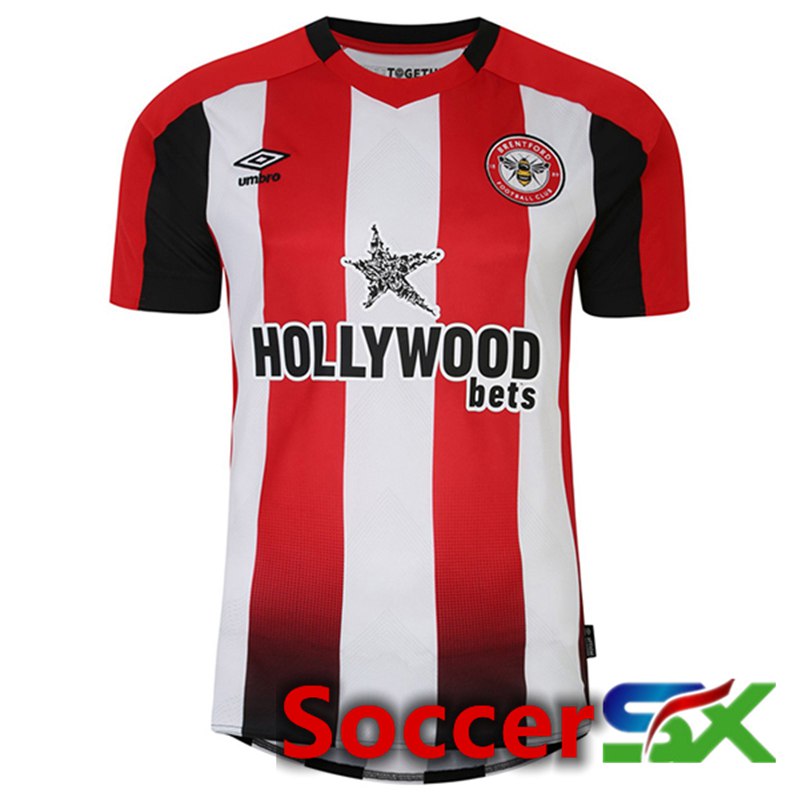 Brentford Soccer Jersey Home 2023/2024