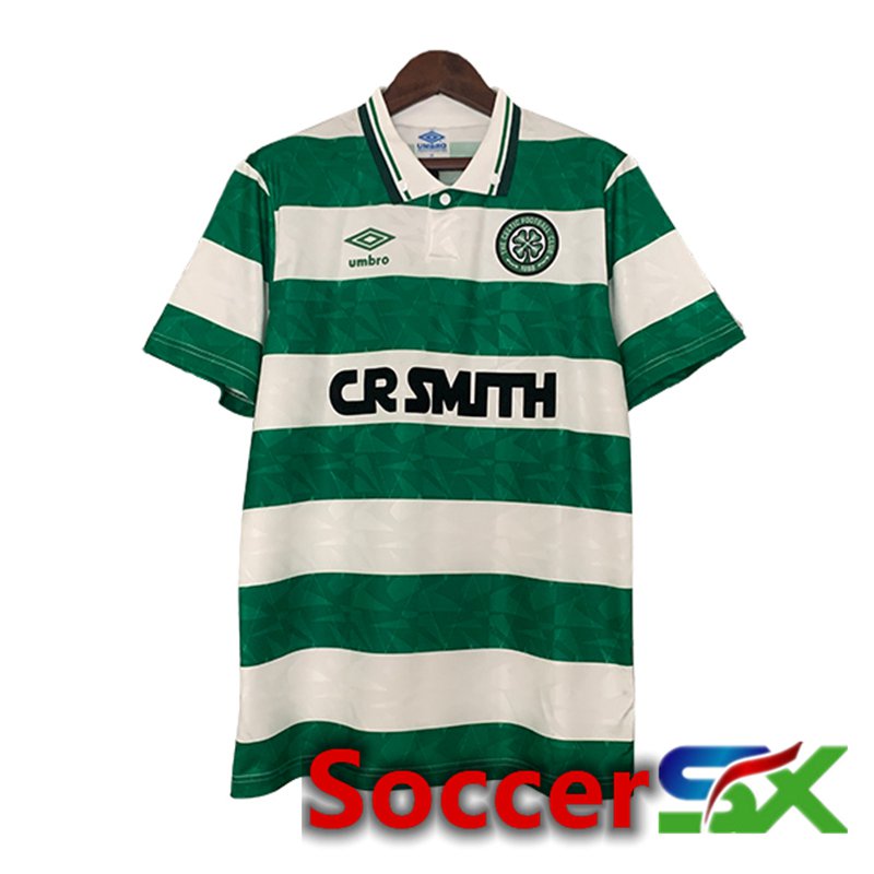 Celtic FC Retro Soccer Jersey Home 1989/1991
