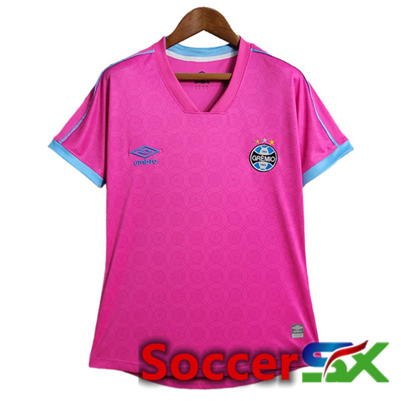 Gremio Womens Soccer Jersey Pink 2023/2024