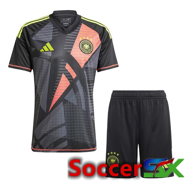 Germany Kids Soccer Jersey Goalkeeper Black 2024/2025