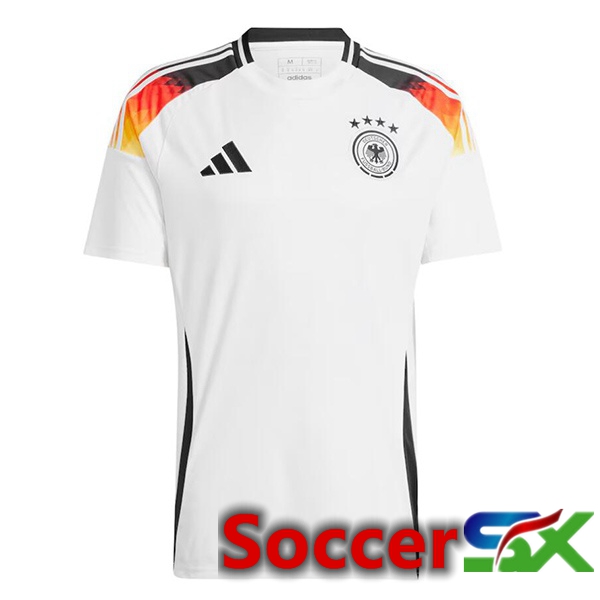 Germany Home Soccer Jersey White 2024/2025