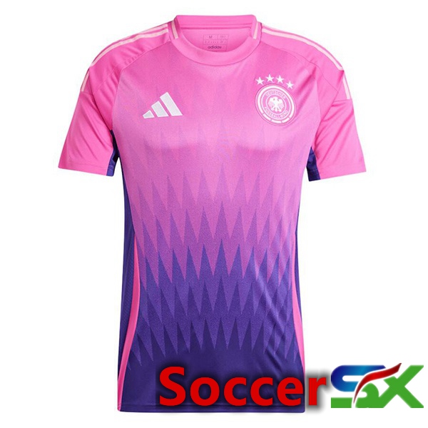 Germany Away Soccer Jersey Pink Purple 2024/2025