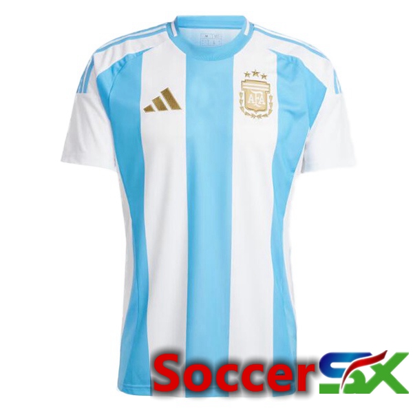 Argentina Home Soccer Jersey Blue White 2024/2025